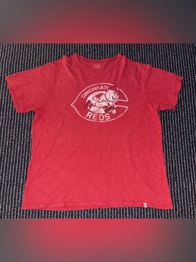 Men’s 2XL ‘47 Brand Cincinnati Reds Cooperstown Logo T-Shirt